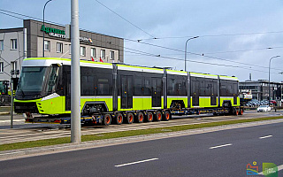 Pierwszy tramwaj dotarł już do Olsztyna. Transport trwał dwa tygodnie